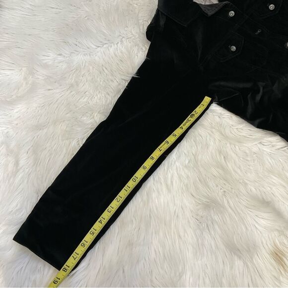 Faconnable black velvet classic jacket pant set 10 - Picture 15 of 15